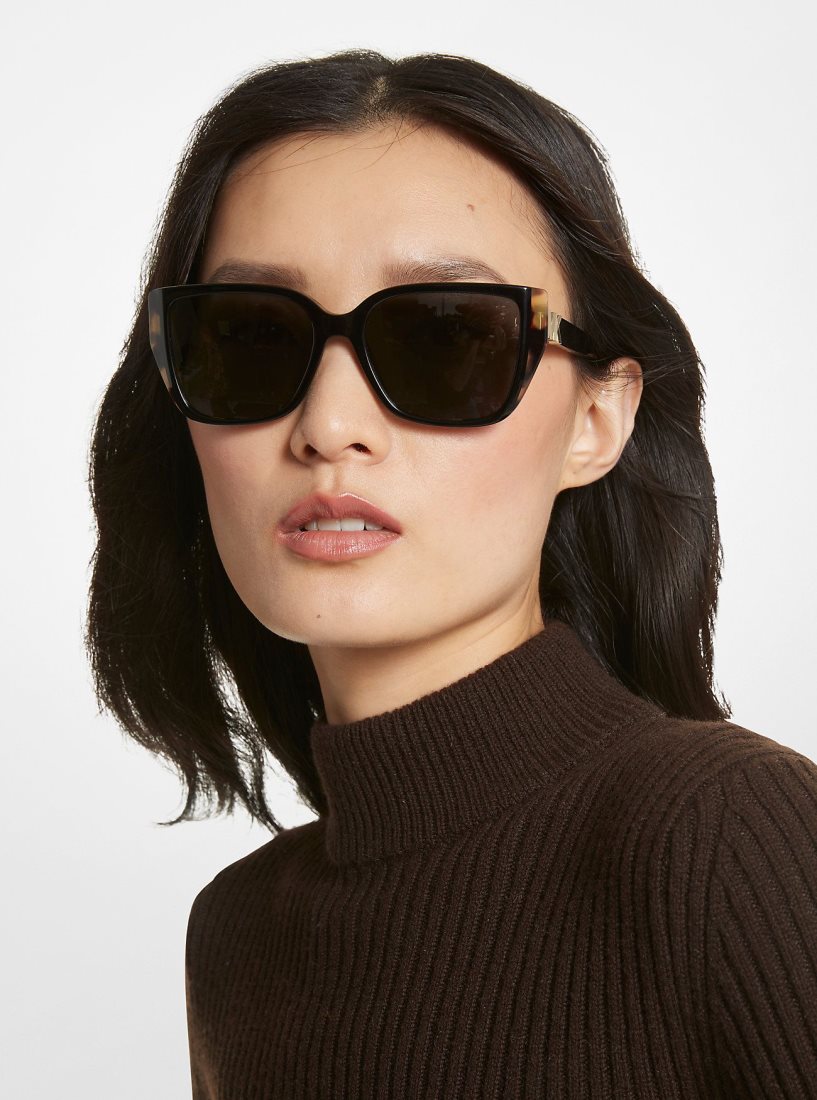 Michael Kors Acadia Sunglasses Sonnenbrille Damen Tortoise | KBINXP965