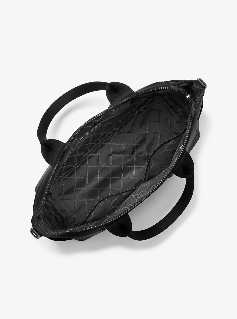 Michael Kors Brooklyn Scuba Travel Tote Bag Duffle Tasche Herren Schwarz | OZUPFY724