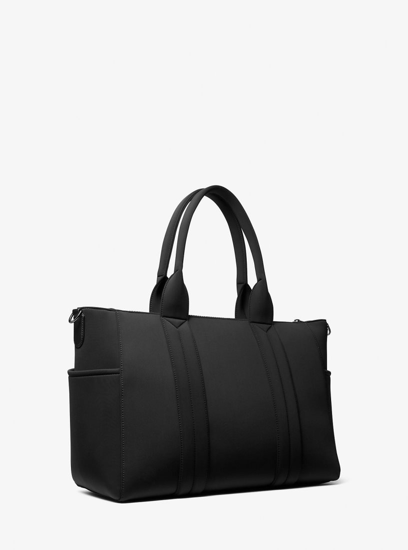 Michael Kors Brooklyn Scuba Travel Tote Bag Duffle Tasche Herren Schwarz | OZUPFY724