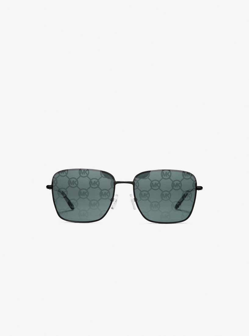Michael Kors Burlington Sunglasses Sonnenbrille Herren Schwarz | WPNYVM917