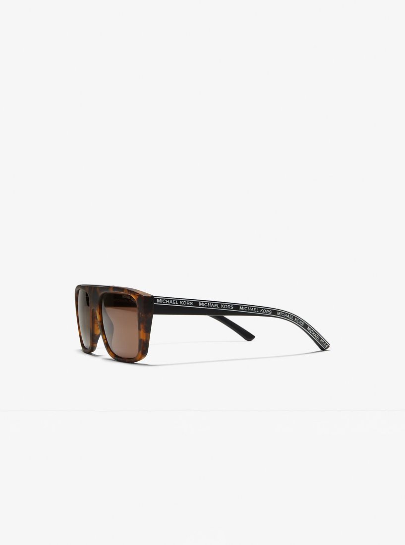 Michael Kors Byron Sunglasses Sonnenbrille Damen Tortoise | UWOTGJ410