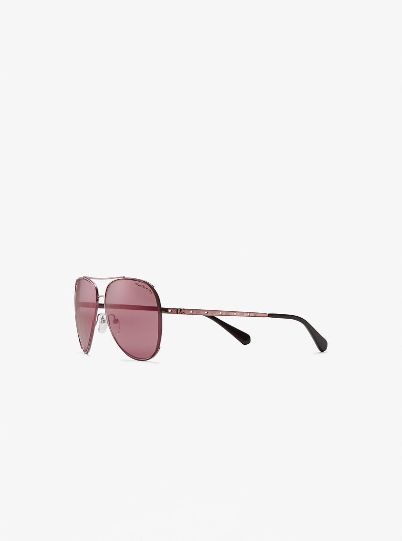 Michael Kors Chelsea Bright Sunglasses Sonnenbrille Damen Dunkelbraun | ACLHMT358