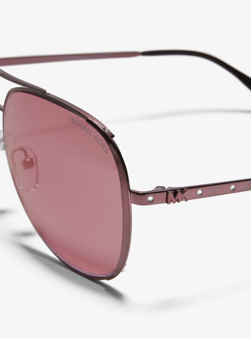 Michael Kors Chelsea Bright Sunglasses Sonnenbrille Damen Dunkelbraun | ACLHMT358