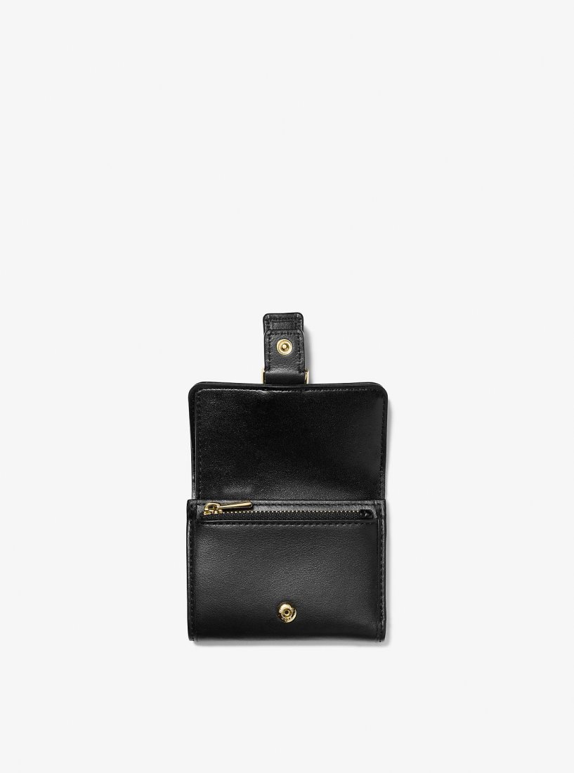 Michael Kors Colby Small Camouflage Print Calf Hair Tri-Fold Wallet Geldbörse Damen Olivgrün Mehrfarbig | KMURPA291