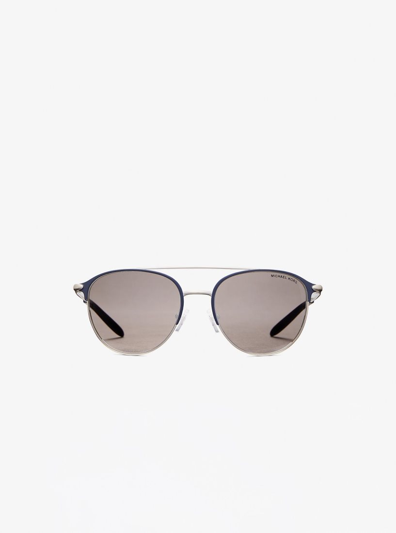 Michael Kors Dune Sunglasses Sonnenbrille Damen Navy | LFBOTU254