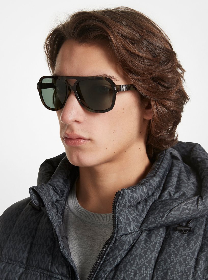Michael Kors Durango Sunglasses Sonnenbrille Damen Grün | QJMWKH183