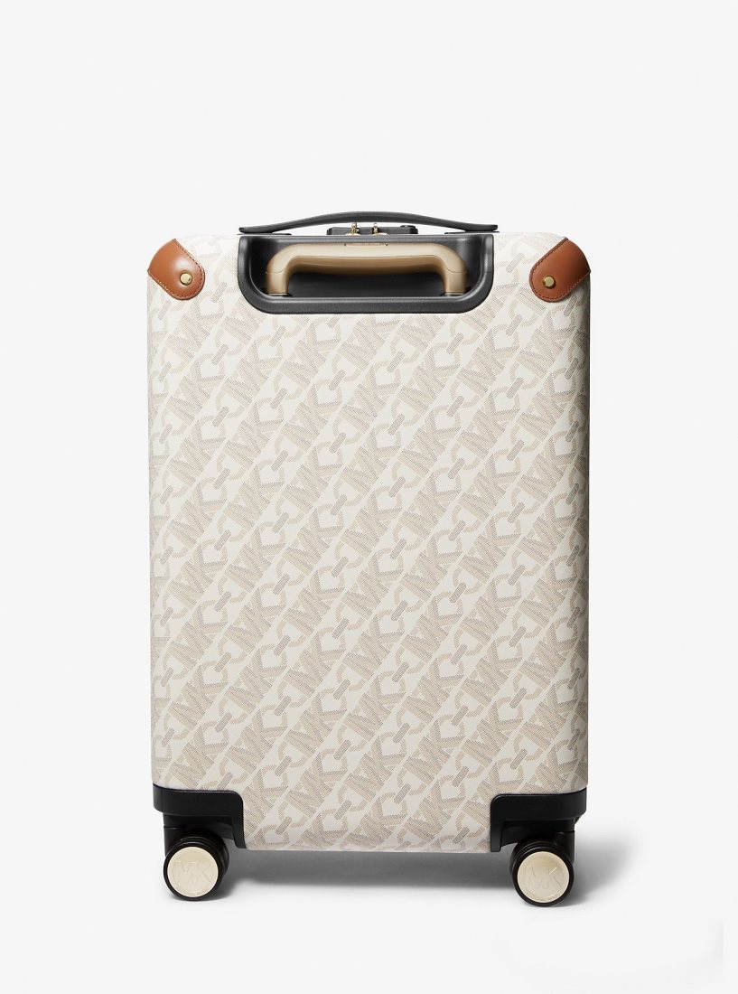 Michael Kors Empire Signature Logo Suitcase Duffle Tasche Damen Hellgelb | DNOISU135