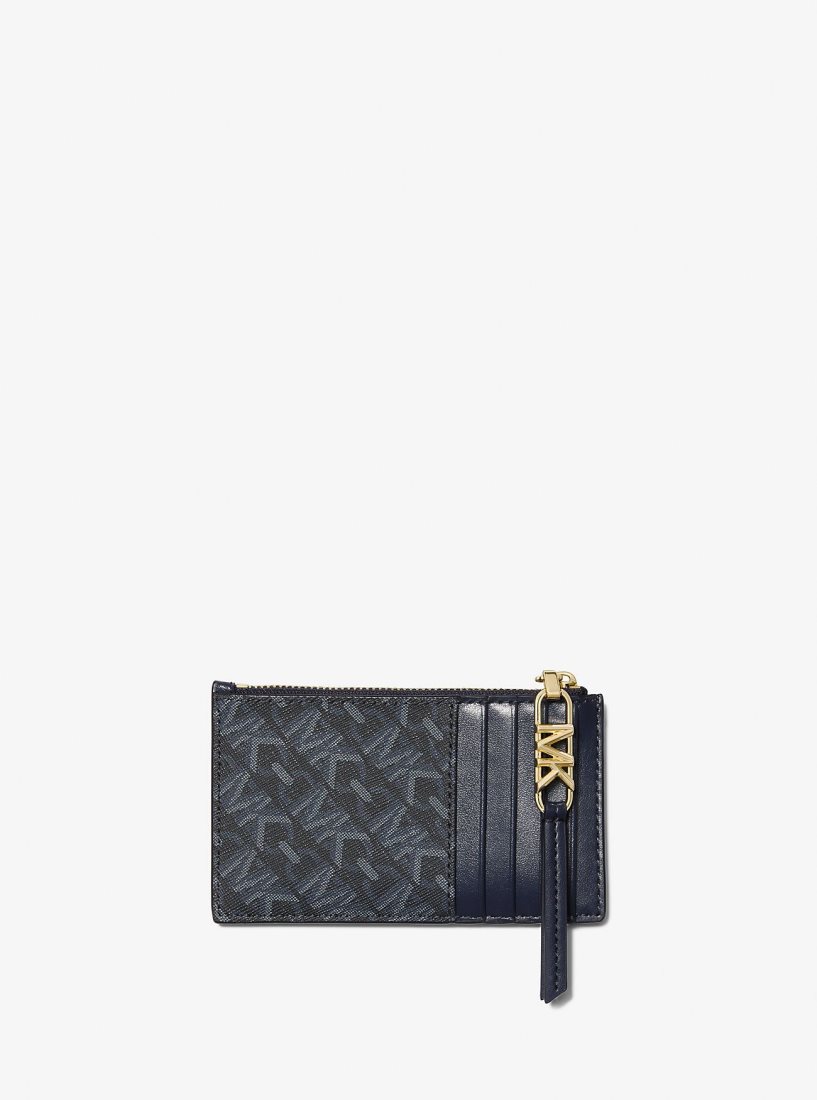 Michael Kors Empire Small Card Case Kartenhülle Damen Admrl/Plblue | EQZOUD801