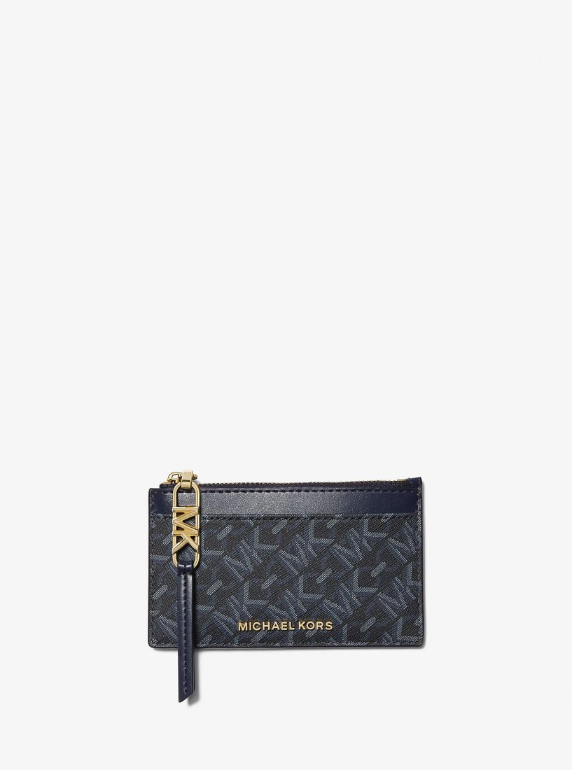 Michael Kors Empire Small Card Case Kartenhülle Damen Admrl/Plblue | EQZOUD801