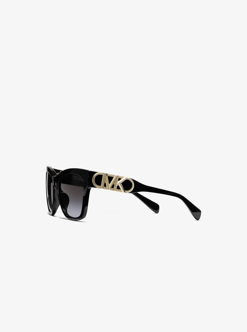 Michael Kors Empire Square Sunglasses Sonnenbrille Damen Schwarz | AGCWPS547