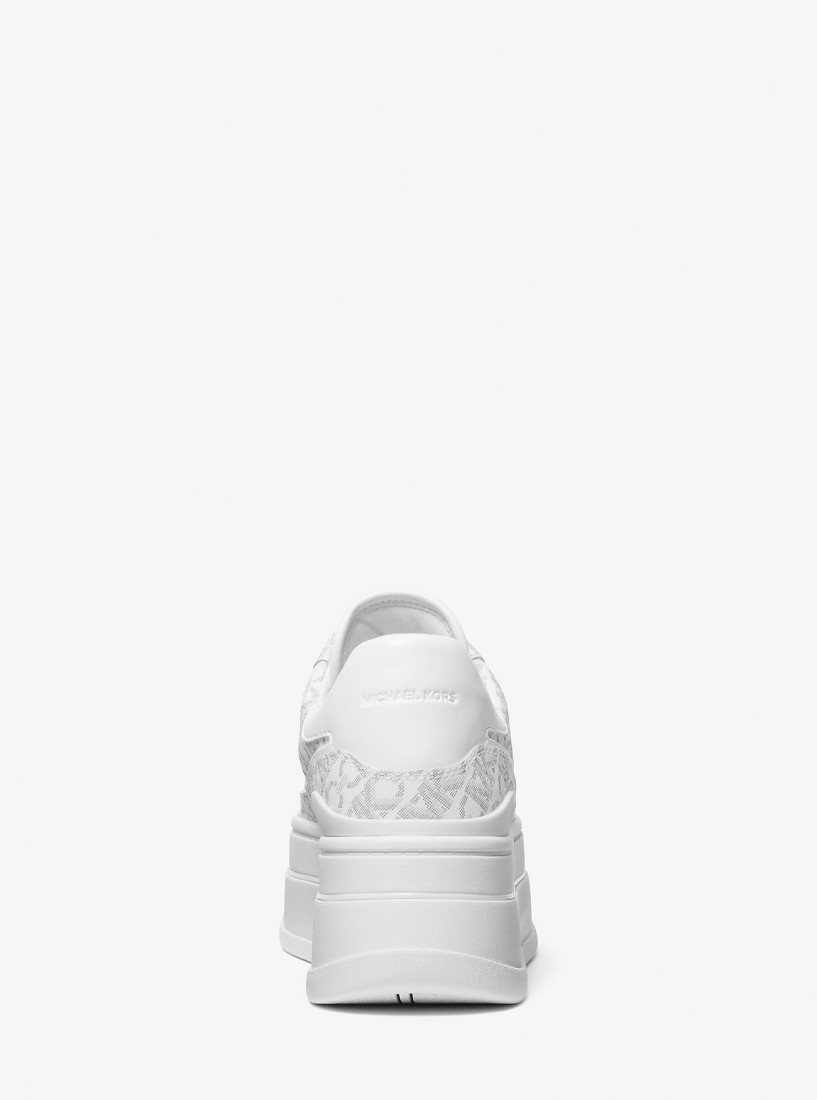 Michael Kors Hayes Empire Signature Logo Platform Sneaker Sneakers Damen Mehrfarbig | MRKHOJ729