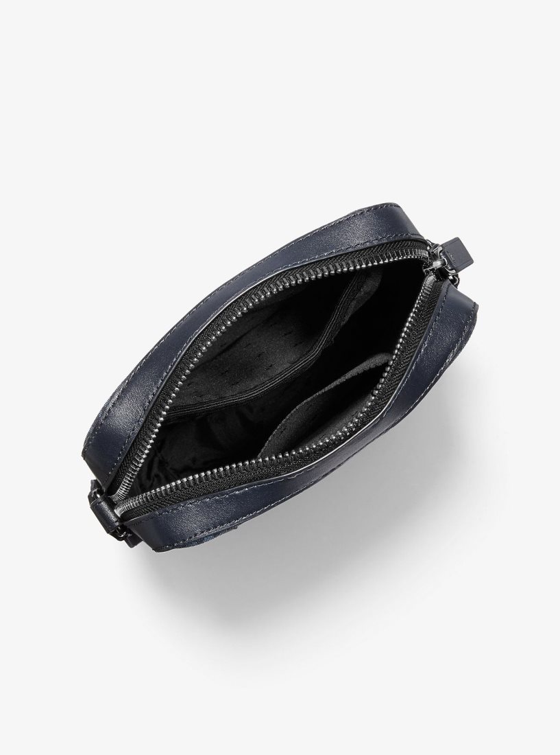 Michael Kors Henry Logo Flight Bag Umhängetasche Herren Admrl/Plblue | NULRMX715