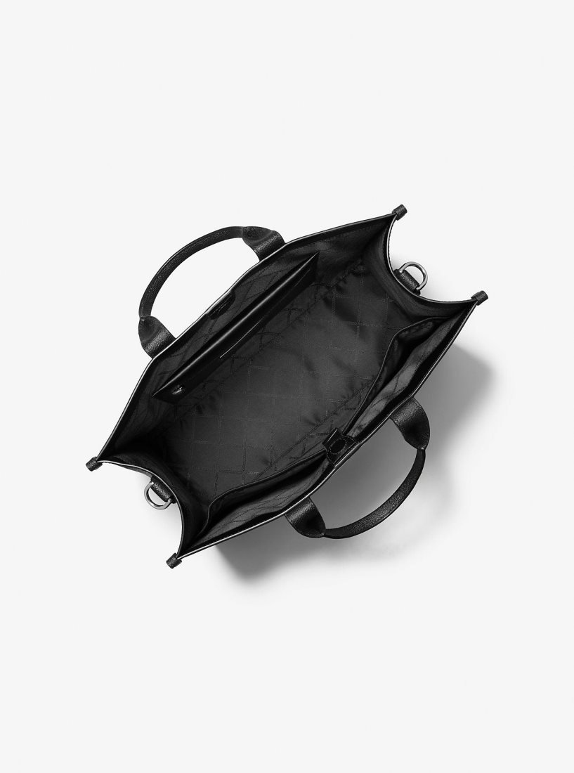 Michael Kors Hudson Logo Tote Bag Duffle Tasche Herren Schwarz | NSDCGL490