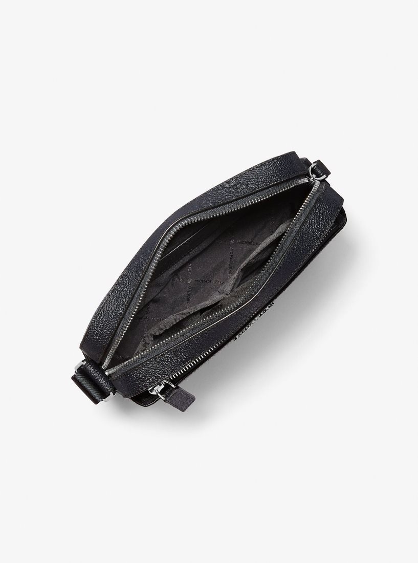 Michael Kors Hudson Logo Utility Crossbody Bag Umhängetasche Herren Admrl/Plblue | TZINKG781