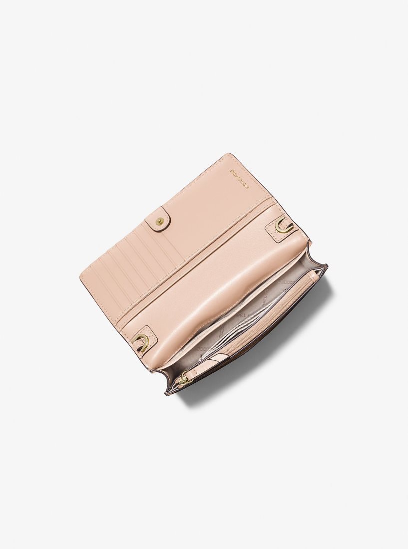 Michael Kors Jet Set Small Two-Tone Logo Smartphone Crossbody Bag Umhängetasche Damen Mehrfarbig | RQZFUB672