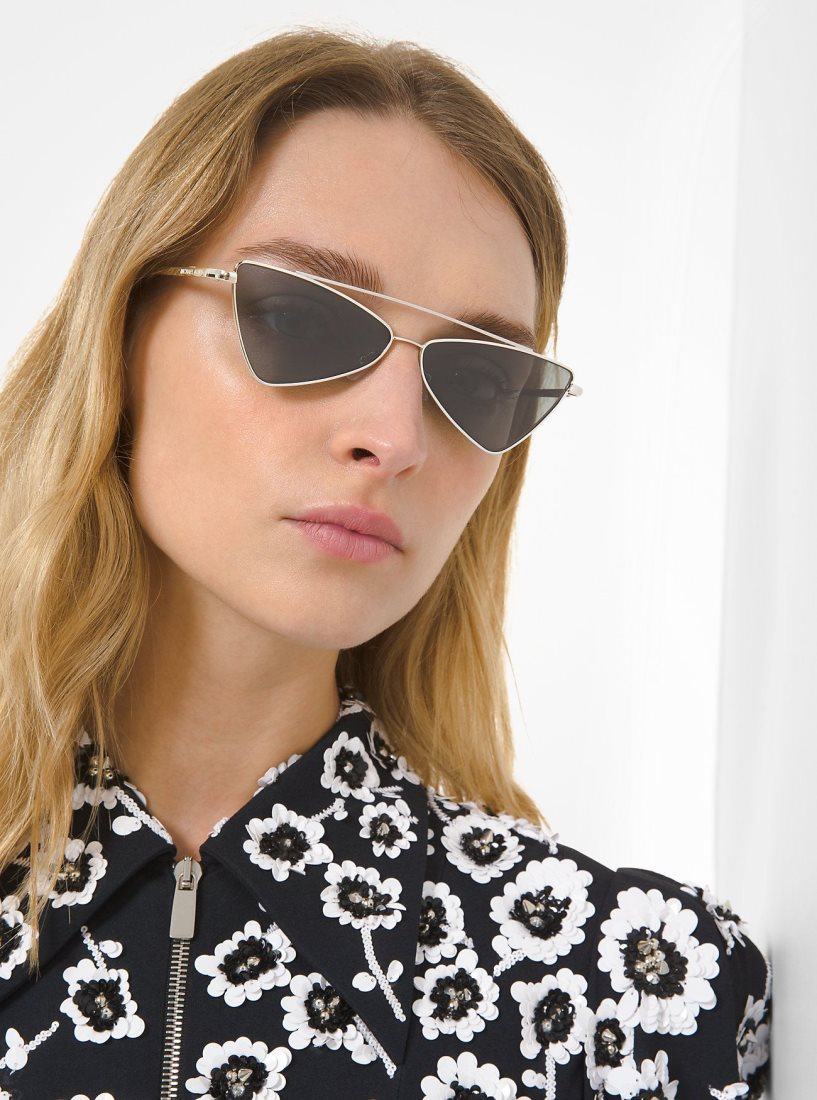 Michael Kors Jinx Sunglasses Sonnenbrille Damen Grau | IOHDUS693