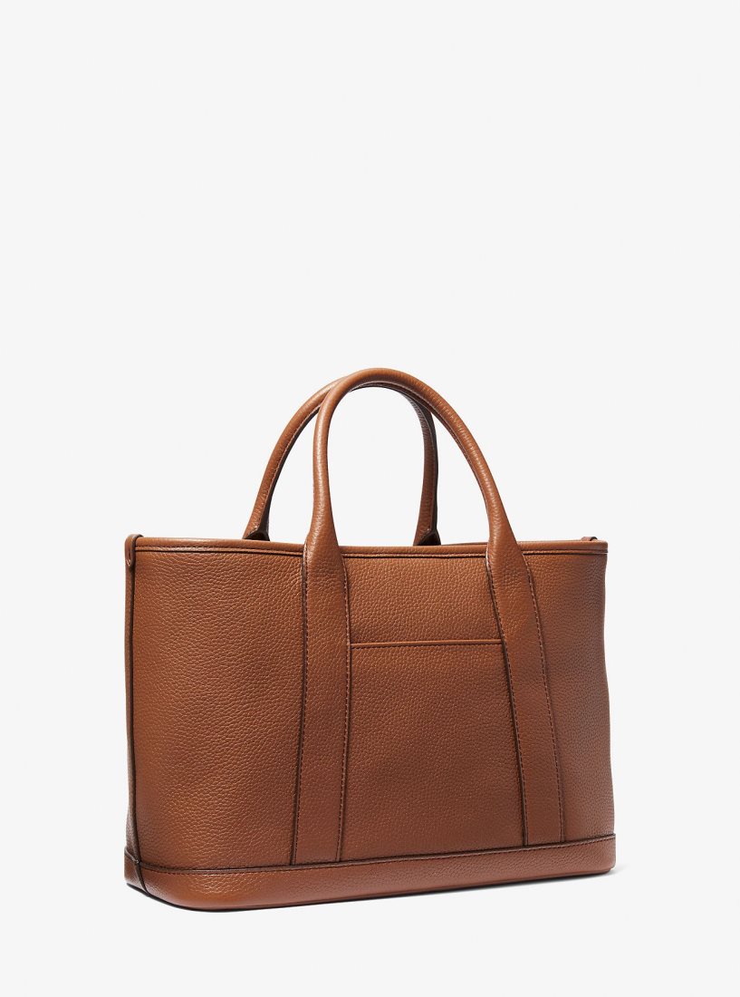 Michael Kors Luisa Medium Pebbled Leather Tote Bag Satchel Tasche Damen Luggage | EIUYMZ183