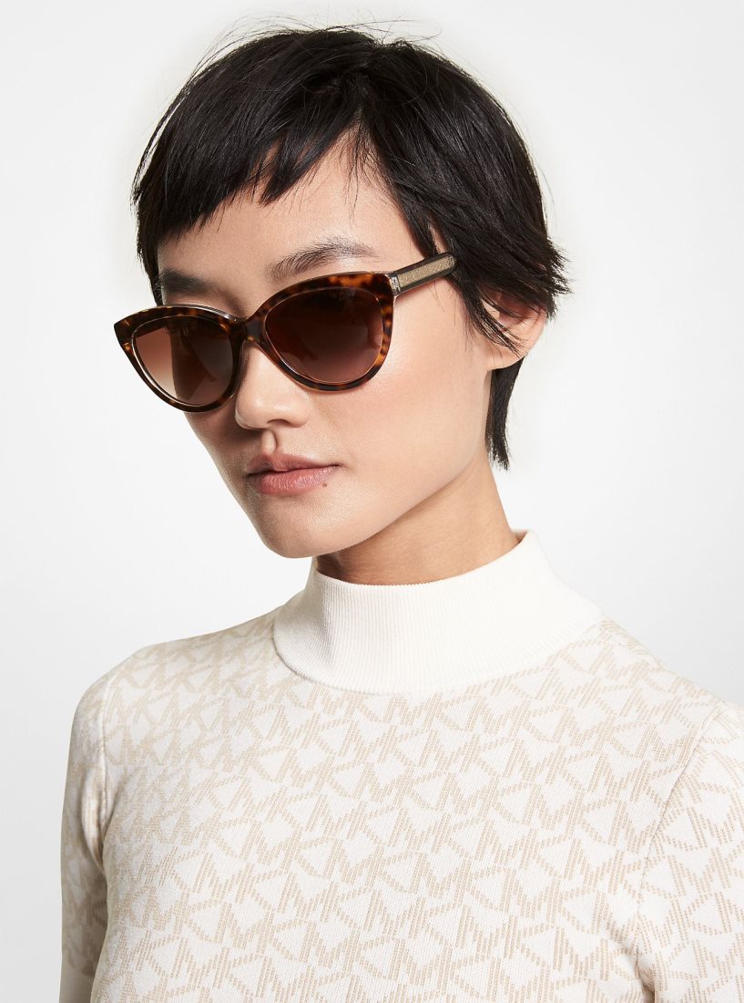 Michael Kors Makena Sunglasses Sonnenbrille Damen Tortoise | QYUCBP296