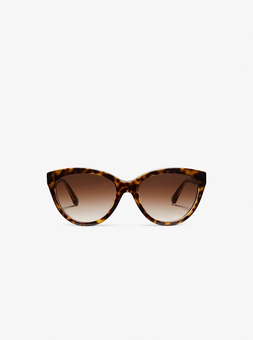 Michael Kors Makena Sunglasses Sonnenbrille Damen Tortoise | QYUCBP296