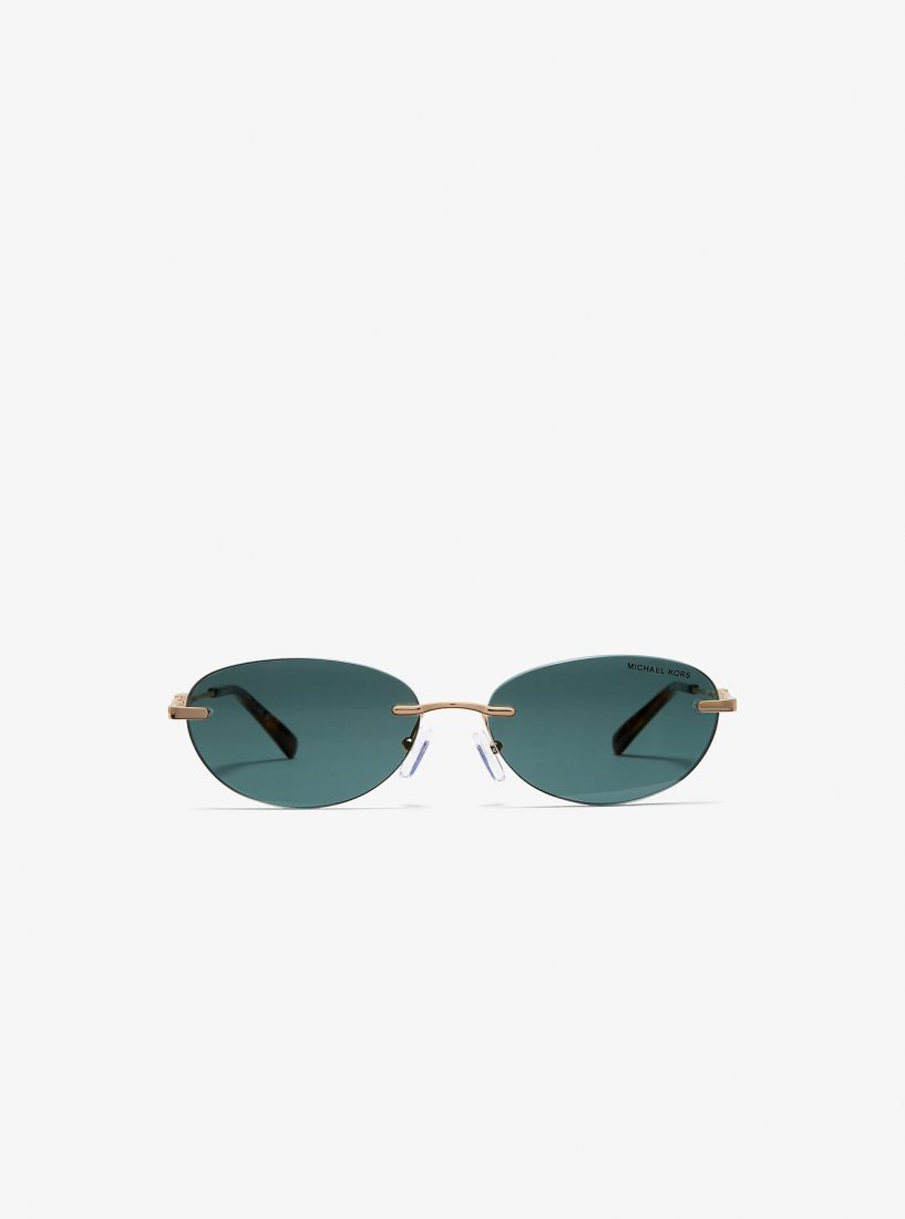 Michael Kors Manchester Sunglasses Sonnenbrille Damen Grün | LXTPCN590