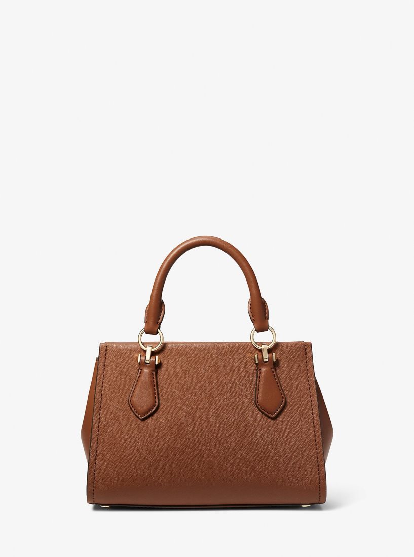 Michael Kors Marilyn Small Saffiano Leather Crossbody Bag Umhängetasche Damen Luggage | YJCXOZ014
