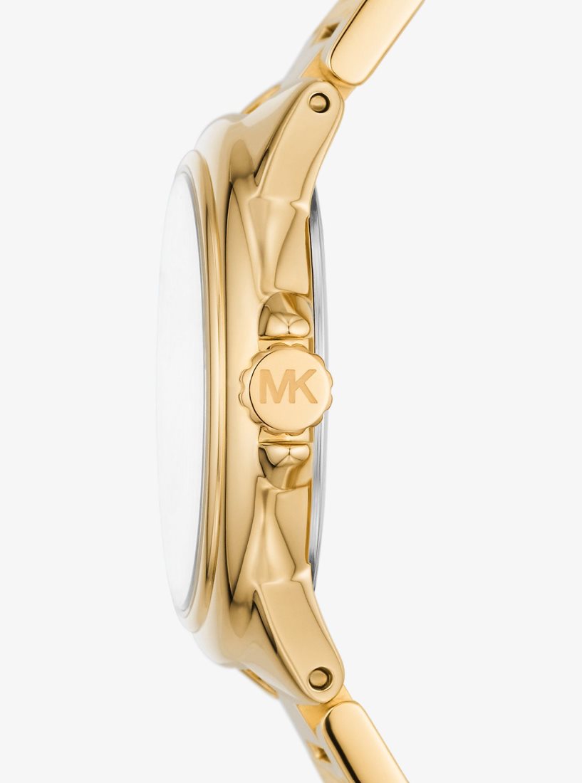 Michael Kors Mini Camille Gold-Tone Watch Gold-tone Damen Gold | XFHZSY983