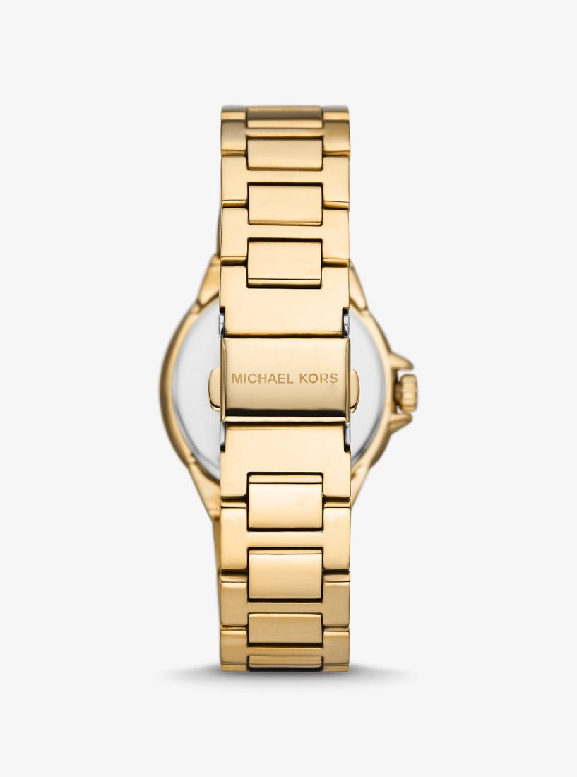 Michael Kors Mini Camille Gold-Tone Watch Gold-tone Damen Gold | XFHZSY983