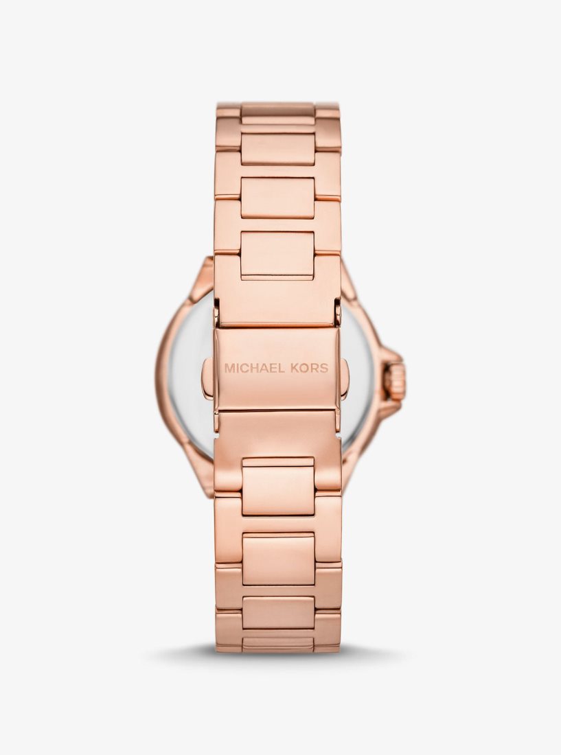 Michael Kors Mini Camille Rose Gold-Tone Watch Gold-tone Damen Rosa Gold | DUTBAI572