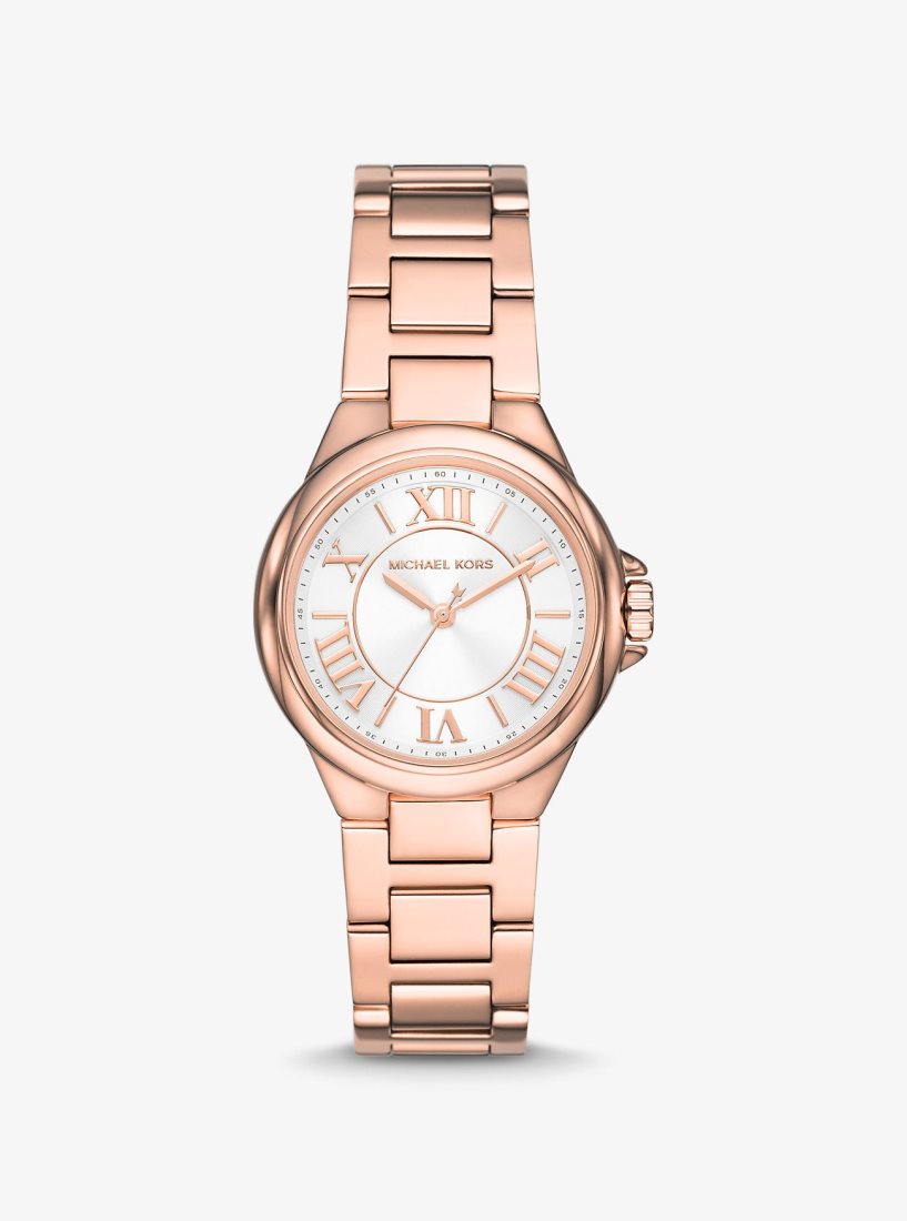 Michael Kors Mini Camille Rose Gold-Tone Watch Gold-tone Damen Rosa Gold | DUTBAI572