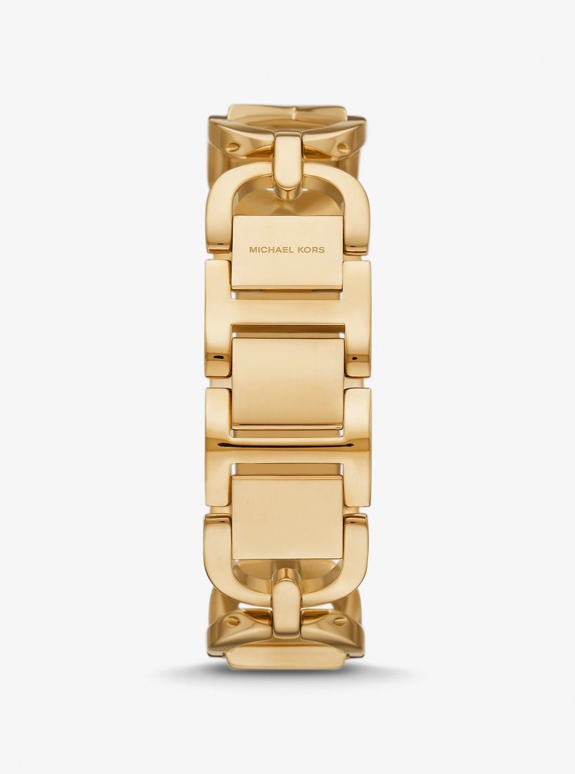 Michael Kors Mini Empire Gold-Tone Watch Gold-tone Damen Gold | VNCGZB863