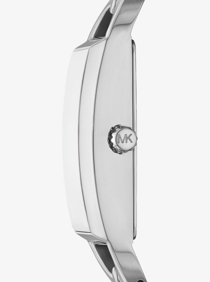 Michael Kors Mini Empire Silver-Tone Watch Silver-tone Damen Silber | IFUBXZ507