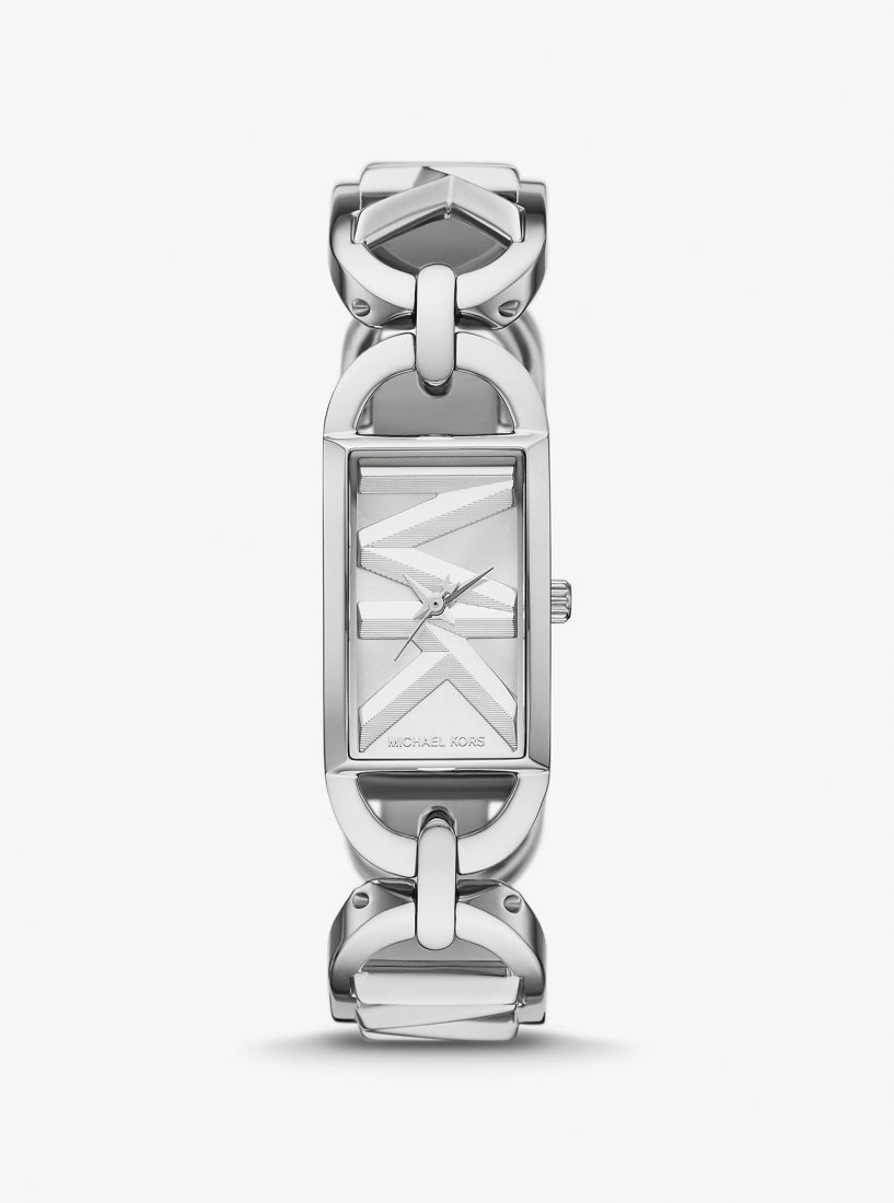 Michael Kors Mini Empire Silver-Tone Watch Silver-tone Damen Silber | IFUBXZ507