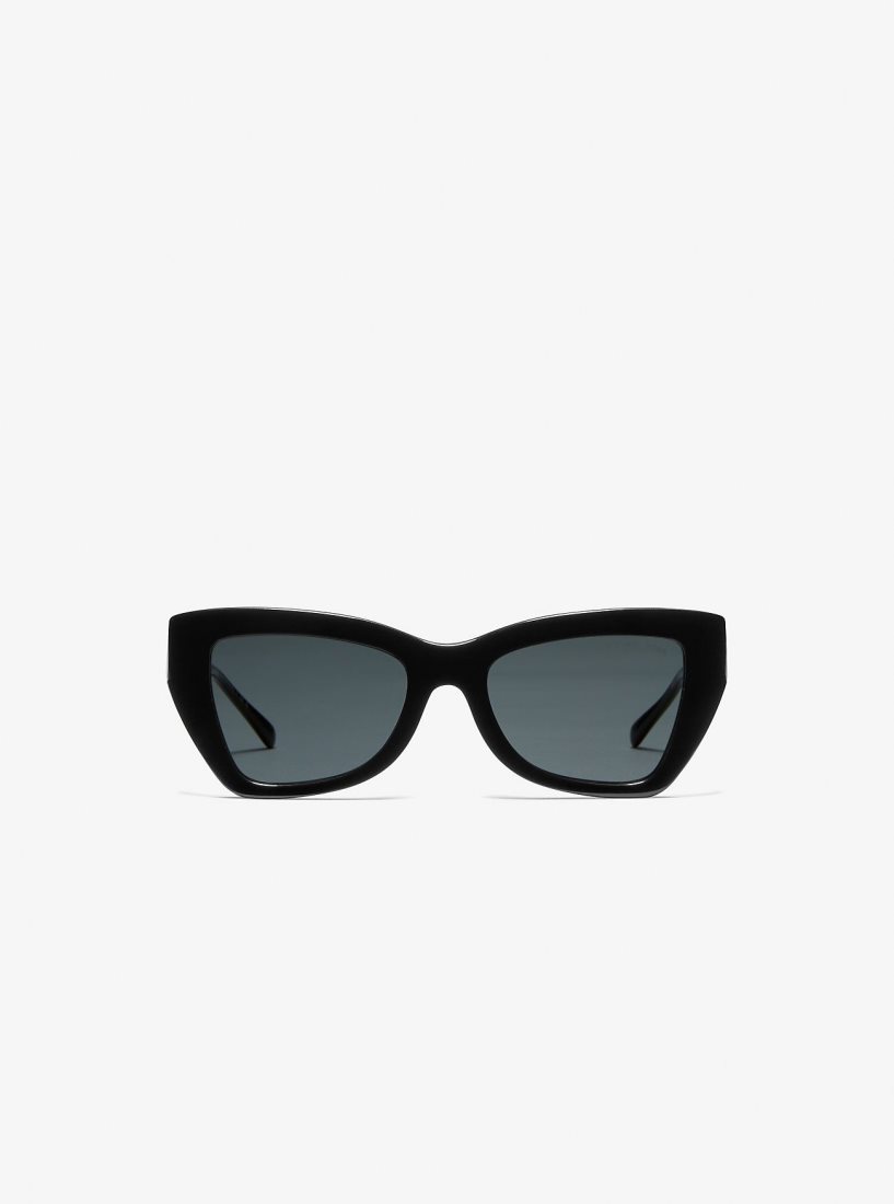 Michael Kors Montecito Sunglasses Sonnenbrille Damen Schwarz | FHXWUM084