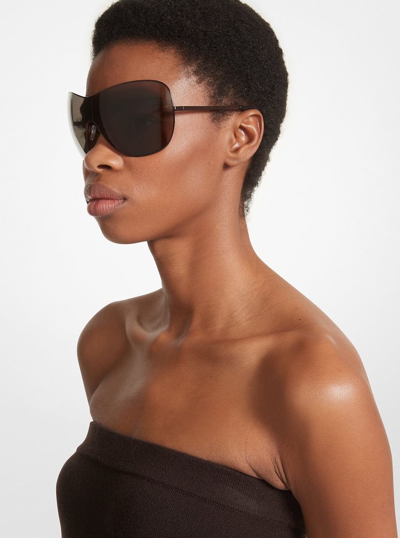 Michael Kors Park Avenue Sunglasses Sonnenbrille Damen Schokolade | MNOHYV547