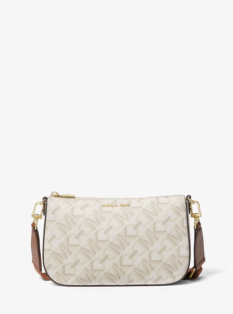 Michael Kors Parker Large Empire Signature Logo 2-in-1 Crossbody Bag Umhängetasche Damen Hellgelb | RGMWUS807