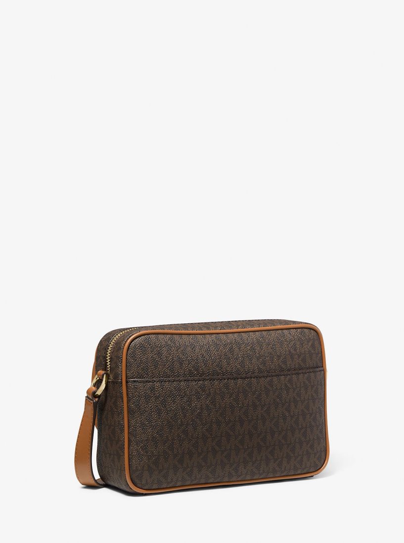 Michael Kors Parker Medium Logo Crossbody Bag Umhängetasche Damen Brn/Acorn | CIKVNX681
