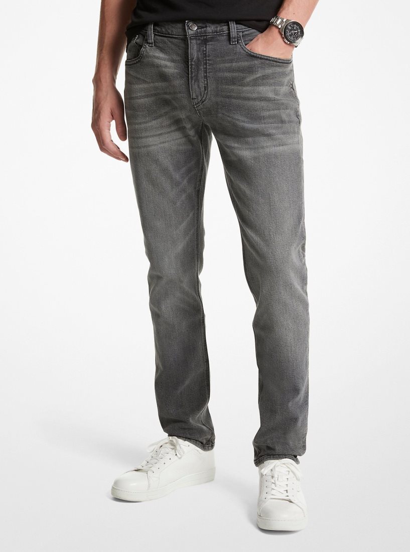 Michael Kors Parker Stretch-Denim Jeans Hose Herren Stratford | NFIWYL693