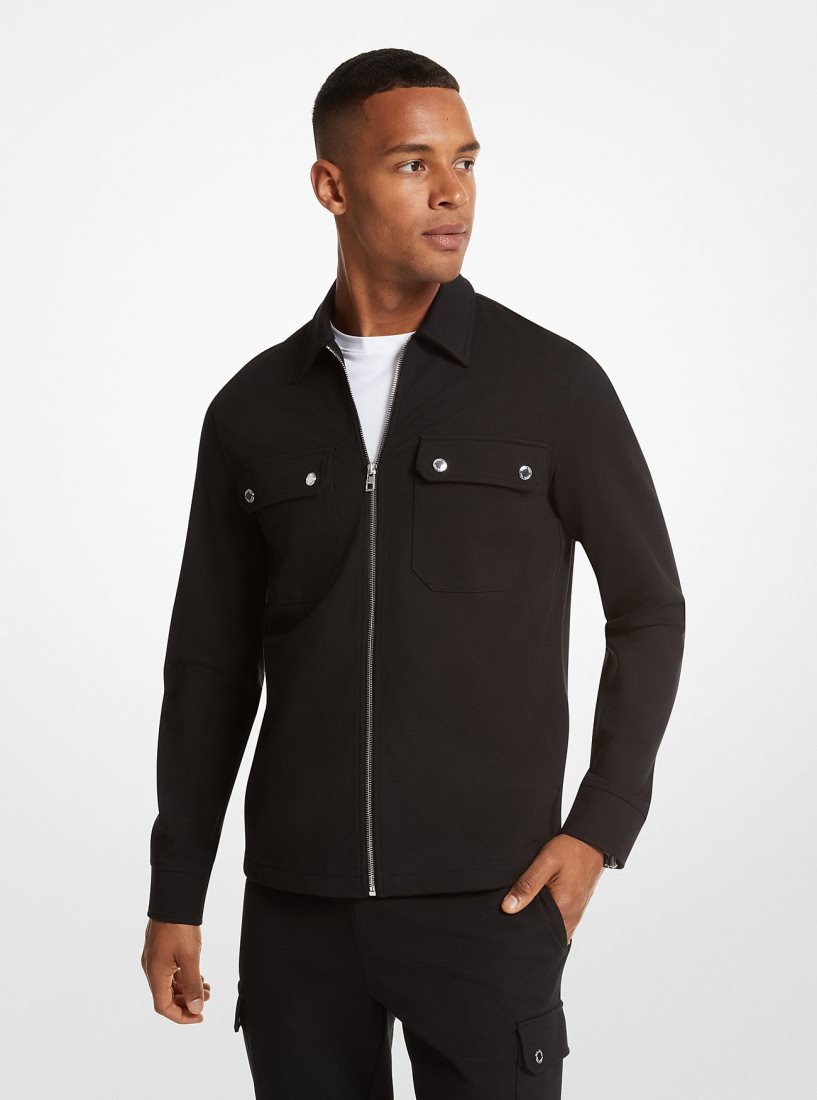 Michael Kors Ponte Jacket Jacken Herren Schwarz | IYWHDM629
