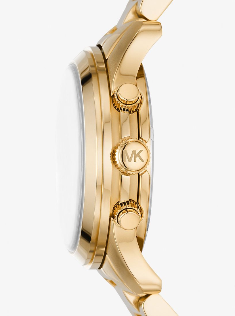 Michael Kors Runway Gold-Tone Watch Gold-tone Damen Gold | HDENRC871