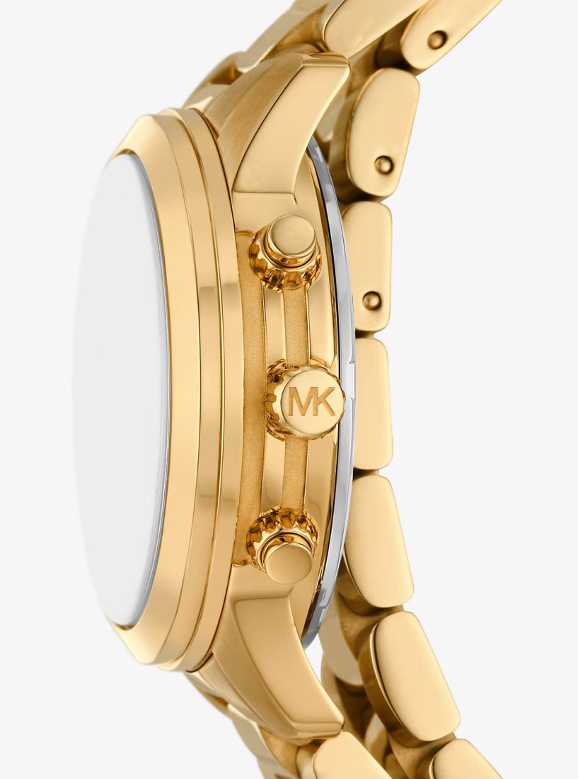 Michael Kors Runway Gold-Tone Wrap Watch Gold-tone Damen Gold | IAYZEX490