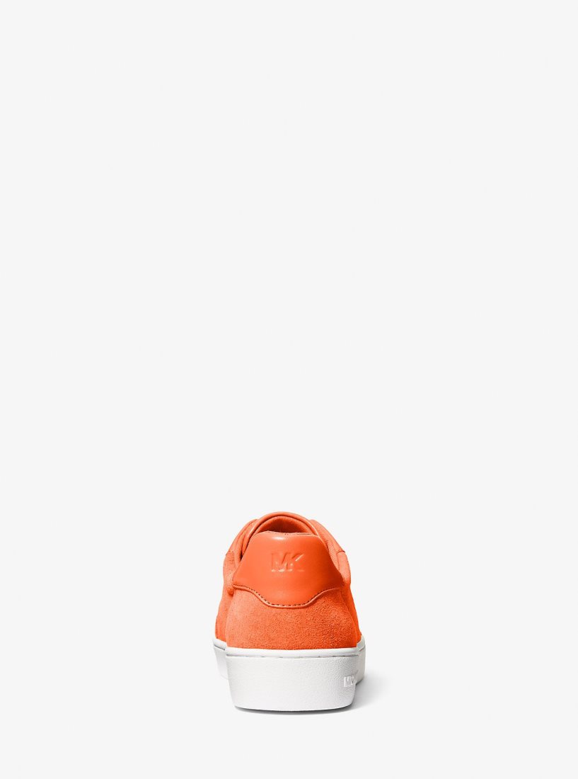 Michael Kors Scotty Suede Sneaker Sneakers Damen Orange | LNPOUK712