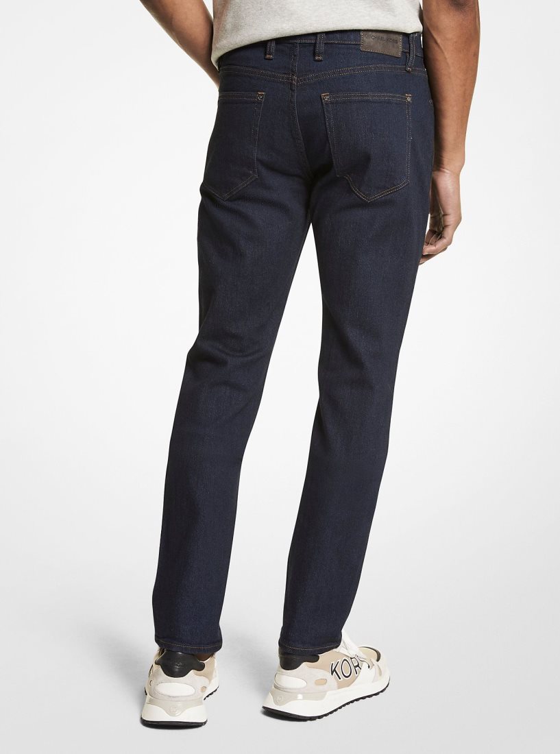 Michael Kors Slim-Fit Stretch-Denim Jeans Hose Herren Waschen | QSNIHM876