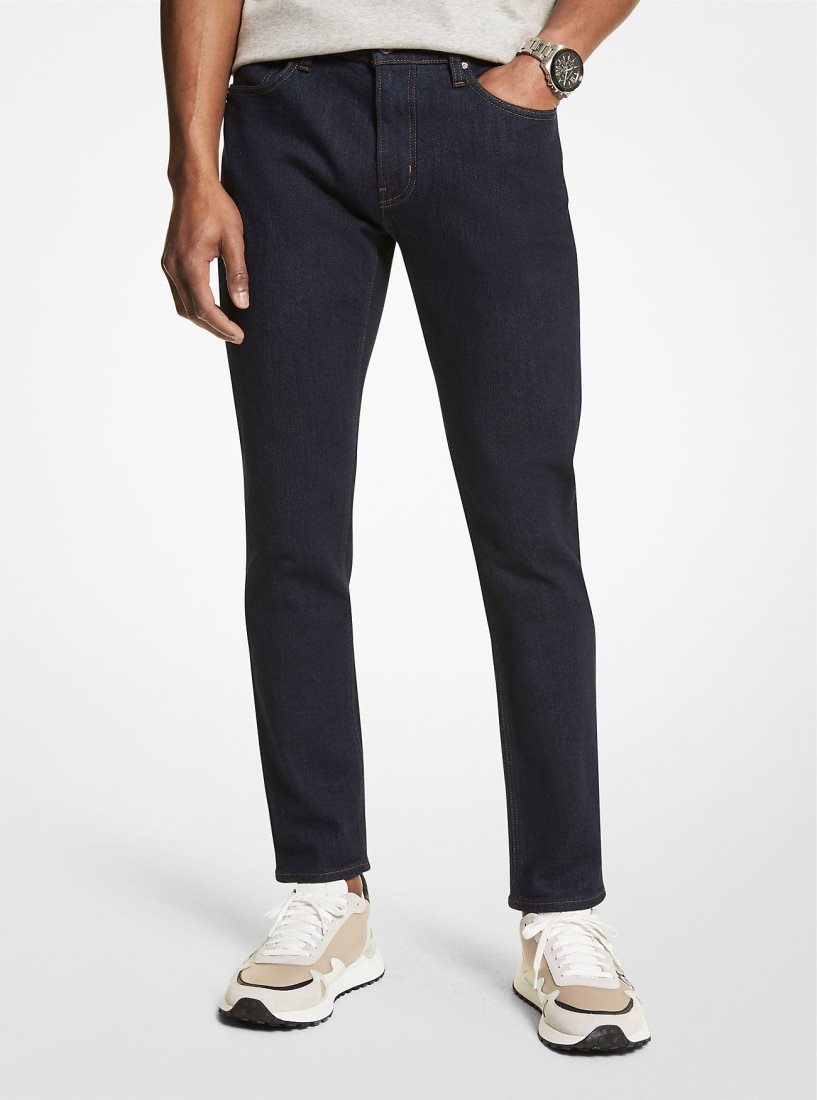 Michael Kors Slim-Fit Stretch-Denim Jeans Hose Herren Waschen | QSNIHM876