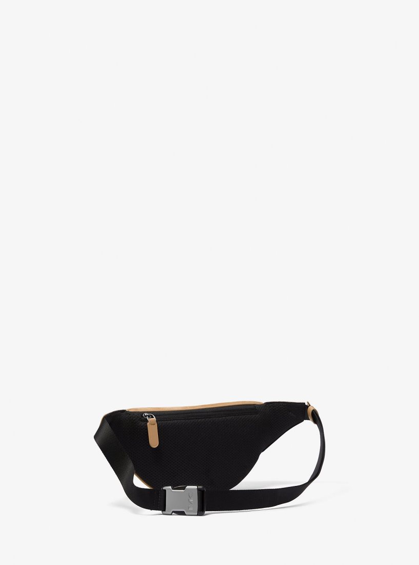 Michael Kors Varick Small Suede Belt Bag Umhängetasche Herren Braun | EHNXPJ580